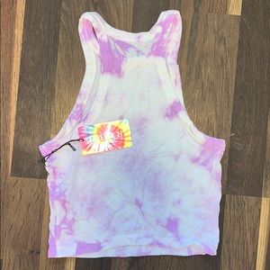 Forever 21 Tye Dye Crop Tank S